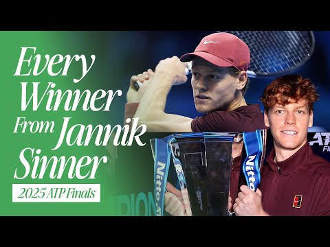 Jannik Sinner's DOMINANT 2025 ATP Finals Run 🇮🇹🏆