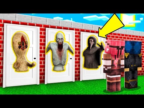 NON SCEGLIERE LA PORTA SBAGLIATA DEGLI SCP! - MINECRAFT