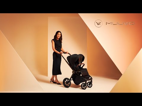 Muuvo Quick SE 2 - Wózek 2w1 Głęboko-Spacerowy - Sunset Black