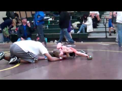 Eddies 3rd match 2nd tournament @ McNair 12-2-12. Edger gets pinned and takes 2nd place