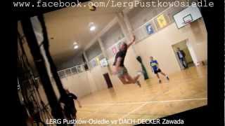 preview picture of video 'LERG Pustków-Osiedle vs DACH-DECKER Zawada 8.11.2012'