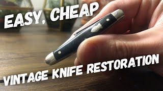 How to Easily Restore a Vintage Slipjoint Pocket Knife