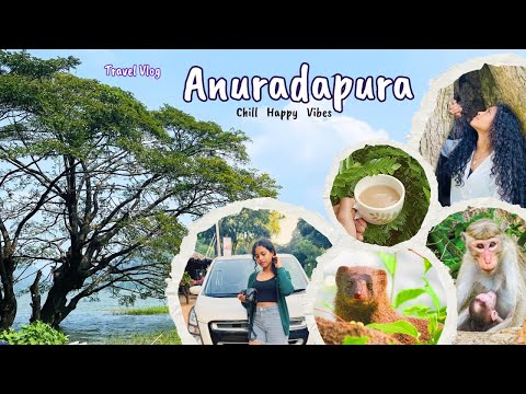 Family Trip නැන්දගෙ ගමේ ගියා🚘💚🐘| journey to Anuradapura|💐nature beauty y village food travel vlog