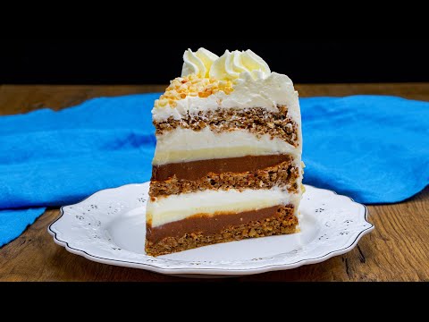 Wygląda wspaniale, więc każdy zje chociaż kawałek! Ciasto “Milka” z 3 warstw| Cookrate - Polska