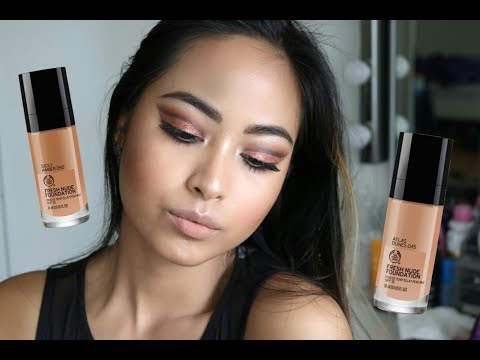 The Body Shop Fresh Nude Foundation Review & Demo