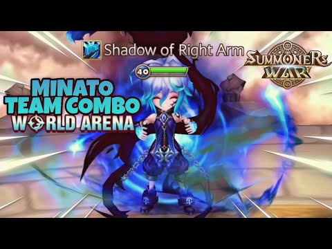 Minato Team Combo in World Arena - Summoners War