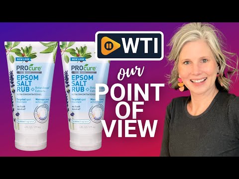 PROcure Epsom Salt Rub Gel - WTI product video review
