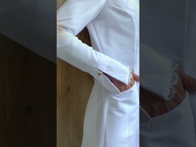 Vídeo relacionado con Yulang Bata Laboratorio Médico Blanco para Hombres y Mujeres, Estudiantes, Uniformes Sanitarios, Unisexo Larga Ropa de Trabajo
