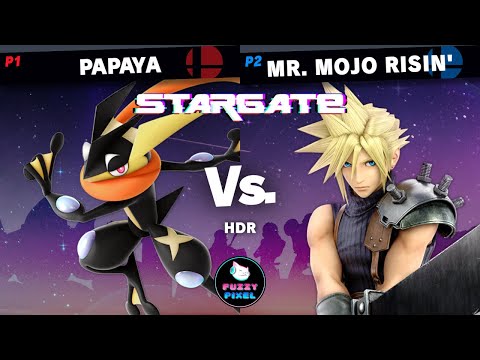 HDR - Papaya (Greninja) vs Mr. Mojo Risin' (Cloud) - Stargate HDR Losers Finals
