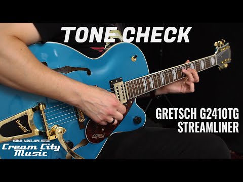 Демонстрация звучания полуакустической гитары Gretsch G2410TG