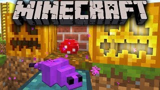Minecraft 1.8 Snapshot: Endermite Chest Spawn, 3D Pumpkin, Bookshelf, Flower Pack, Custom Terrain