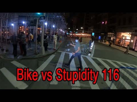 Bike vs Stupidity 116 😷 😡
