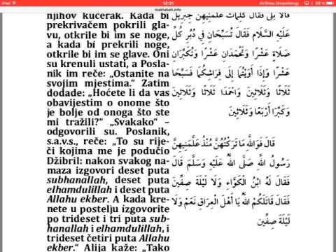 Musned Imama Ahmeda, hadisi od Alije - 43 dio