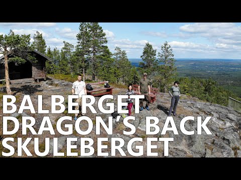 Balberget, Dragonsback & Skuleberget Via Ferrata - Summer 2019