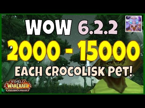 WoW 6.2.2 How to Make Lots of Gold Farming Pets with a Fishing Daily, WoD