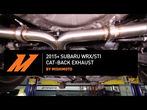 Cat-back Exhaust for the Subaru WRX/STI 2015+ Installation Video