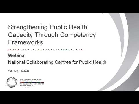 Strengthening the Foundation: Public Health Capacity Building