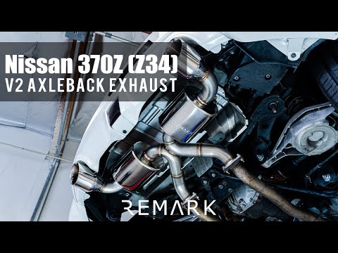 REMARK Nissan 370Z V2 Axle-back Exhaust