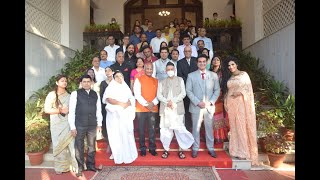 25.10.2021: Governor presents Rashtra Shakti Puraskars to 30 eminent personalities;?>