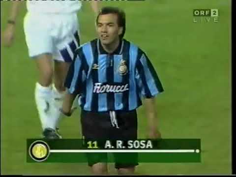 Austria Salzburg v Inter Milan UEFA Cup Final 1st Leg 26-04-1994