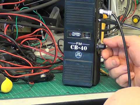 Duette CB40 UK CB hand-held (CB radio) - On The Air test