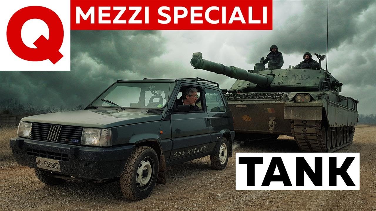 C1 Ariete: tutti i segreti del carro armato italiano (ft. Panda 4x4)