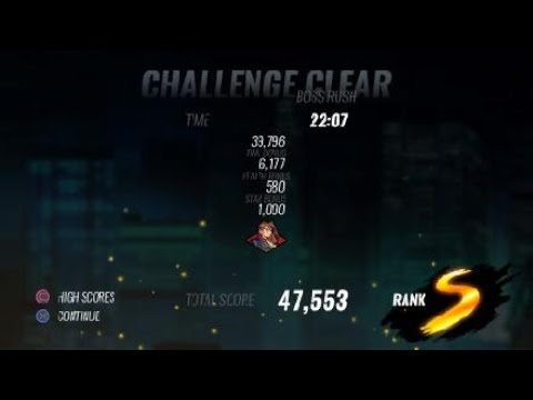 Streets of Rage 4 - Boss Rush - Blaze (S Rank)