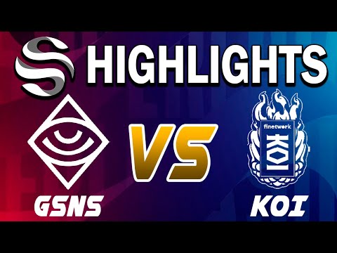 GUASONES VS KOI HIGHLIGHTS - LEAGUE OF LEGENDS - SUPERLIGA - JORNADA 11