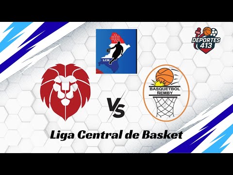 EN VIVO: Lionsl vs Ñemby Basquetbol | Semifinal U15 Basquet Masculino| Liga Central de Basket