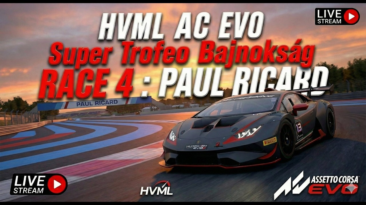 Assetto Corsa EVO | Super Trofeo | #04 Paul Richard