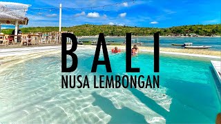 BALI: NUSA LEMBONGAN - Reisvlog ALLE stranden en sights in 4K + Drone