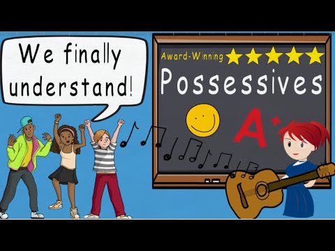 Possessives Song, Possessive Nouns, Apostrophe Usage by Melissa | Award Winning Educational Song
