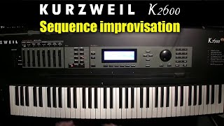 Video thumbnail for Kurzweil K2600 sequencer realtime recording. by Samplidium
