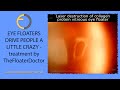 VITREOUS EYE FLOATER  Destruction with a laser because floaters drive people a little crazy