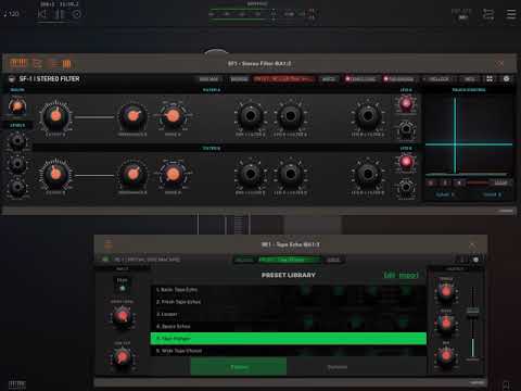 SF1- Stereo Filter & RE1 - Tape Echo