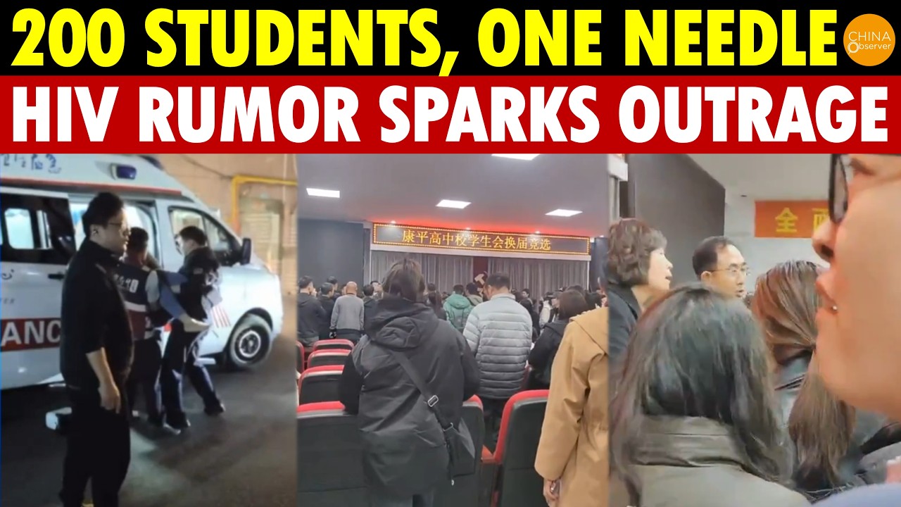 Shocking! China in Mass Panic! 200 Students Deliberately Infected with HIV in Revenge Attack?