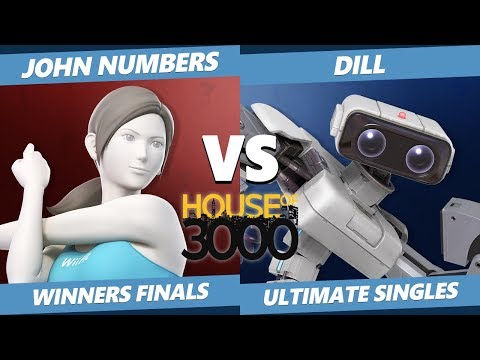 Smash Ultimate Tournament - John Numbers (Wii Fit) Vs. Dill (ROB) SSBU Xeno 180 Winners Finals