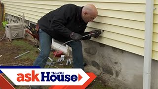How to Run Underground Wiring to a Garage - This Old House
