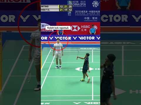 Anthony Ginting buat Chou Tien Chen emosi