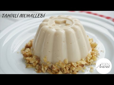 Bu kışın favori tatlısı yapımı 5 dakika! Yumuşacık krema gibi Tahinli Muhallebi / Figen Ararat