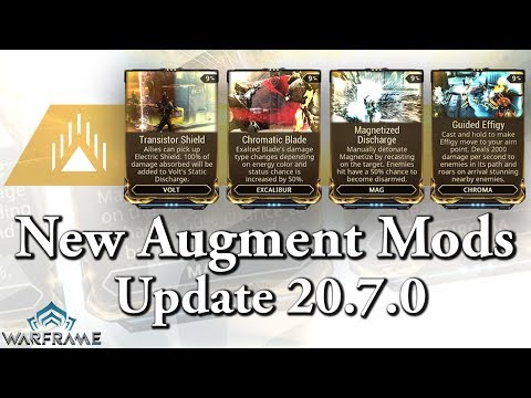 Warframe | New Augment Mods (Update 20.7.0)