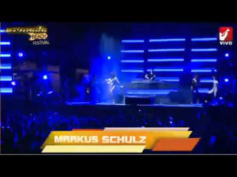 Gabriel & Dresden,Ana Criado & Markus Schulz Live Set, Armada Beach 2013 Buenos Aires.