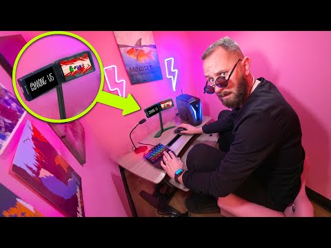 I Built The Smallest Gaming PC Desk In The World!