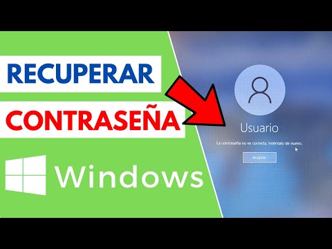 RECUPERAR Contraseña de Windows 8, 10 y 11 | CON USB | Eliminar CLAVE de INICIO de SESION