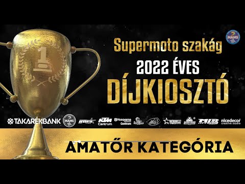 2022 MAMS Supermoto OB AMATÖR KUPA díjazottai