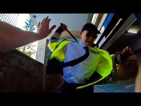Parkour Lads Escape Security POV