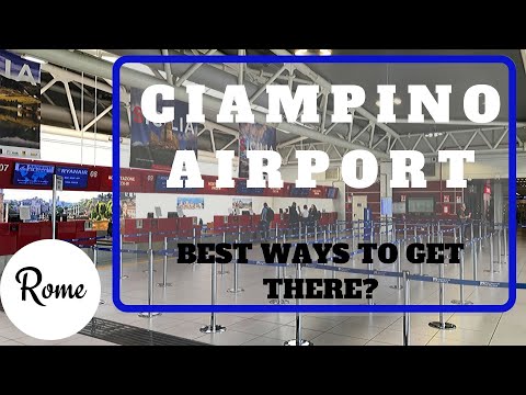 How to Get to Ciampino Airport!