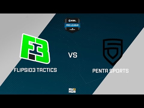 ESL Pro League Season 4 - FlipSid3 Tactics vs PENTA Sports - de_overpass