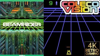 Beamrider Colecovision 4k Gameplay