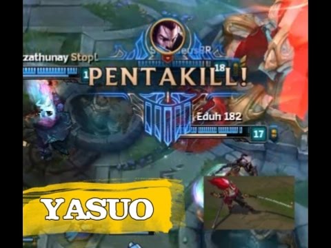 PENTAKILL YASUO 23/8/7 RANKED